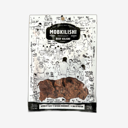 MOBKILISHI Classic Beef Kilishi 60g Pack