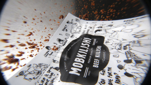 MOBKILISHI Beef Kilishi Classic — pack with crumbs